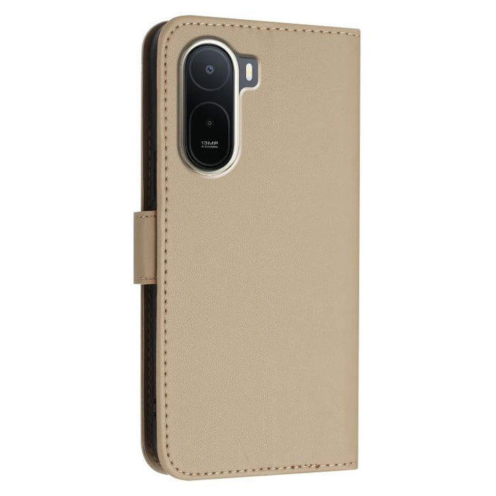Funda de cuero para teléfono con cierre de hebilla y estampado triangular, For Redmi A7 Pro 4G / 5G 171mm / Poco C85x 5G