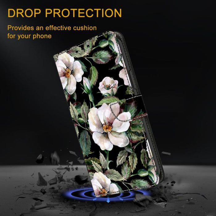 Funda para teléfono de cuero vegano pintado con efecto cristal, For iPhone 18 Pro / 17 Pro, For iPhone 18 Pro Max / 17 Pro Max, For iPhone 17e / 16e, For iPhone 17, For iPhone Air, For iPhone 16 Pro Max