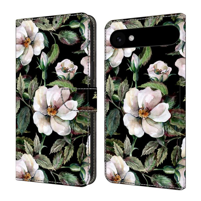 Funda para teléfono de cuero vegano pintado con efecto cristal, For iPhone 18 Pro / 17 Pro, For iPhone 18 Pro Max / 17 Pro Max, For iPhone 17e / 16e, For iPhone 17, For iPhone Air, For iPhone 16 Pro Max