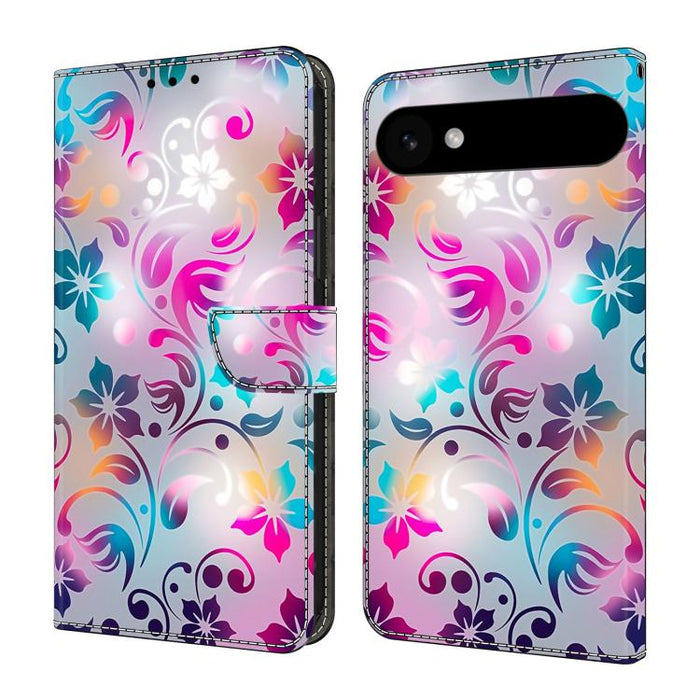 Funda para teléfono de cuero vegano pintado con efecto cristal, For iPhone Air, For iPhone 16 Pro Max, For iPhone 16 Pro, For iPhone 16