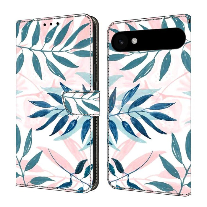 Funda para teléfono de cuero vegano pintado con efecto cristal, For iPhone Air, For iPhone 16 Pro Max, For iPhone 16 Pro, For iPhone 16
