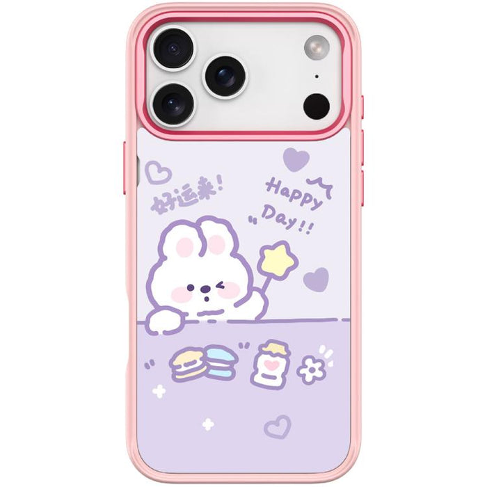 Funda magnética para teléfono con estampado de conejo estrellado de la buena suerte, For iPhone 17 Pro Max, For iPhone 17 Pro, For iPhone 17, For iPhone Air, For iPhone 16 Pro Max, For iPhone 16 Pro, For iPhone 16 Plus, For iPhone 16                   ...