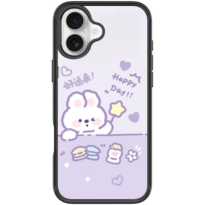 Funda magnética para teléfono con estampado de conejo estrellado de la buena suerte, For iPhone 17 Pro Max, For iPhone 17 Pro, For iPhone 17, For iPhone Air, For iPhone 16 Pro Max, For iPhone 16 Pro, For iPhone 16 Plus, For iPhone 16                   ...