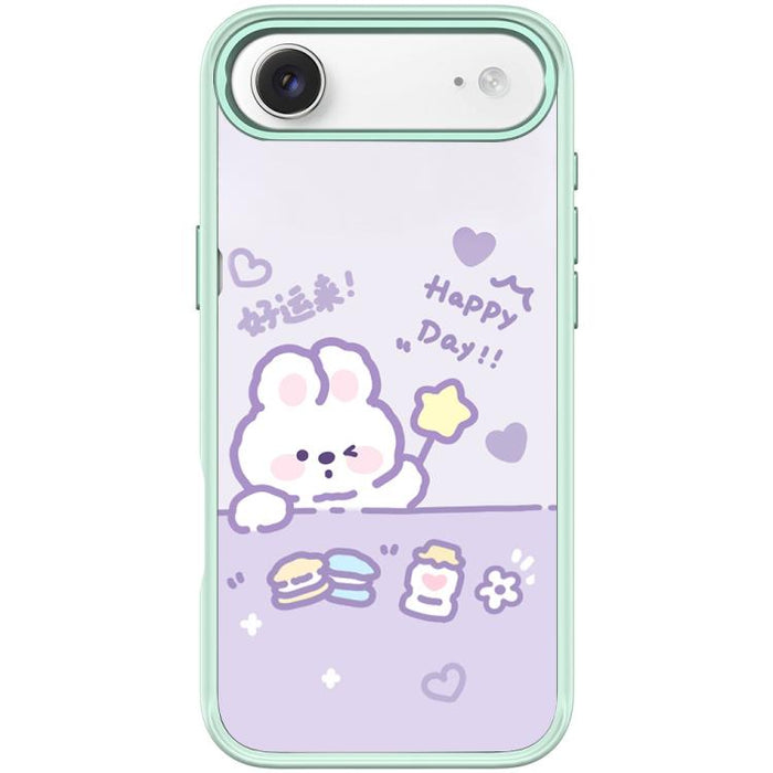 Funda magnética para teléfono con estampado de conejo estrellado de la buena suerte, For iPhone 17 Pro Max, For iPhone 17 Pro, For iPhone 17, For iPhone Air, For iPhone 16 Pro Max, For iPhone 16 Pro, For iPhone 16 Plus, For iPhone 16                   ...