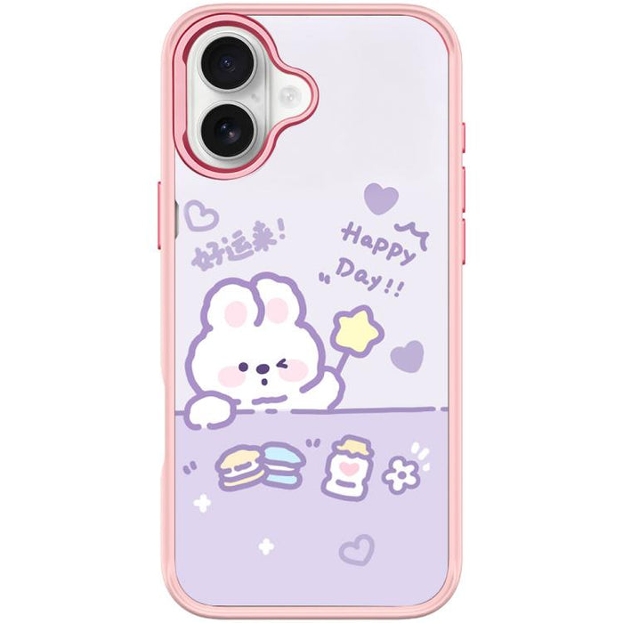 Funda magnética para teléfono con estampado de conejo estrellado de la buena suerte, For iPhone 17 Pro Max, For iPhone 17 Pro, For iPhone 17, For iPhone Air, For iPhone 16 Pro Max, For iPhone 16 Pro, For iPhone 16 Plus, For iPhone 16                   ...