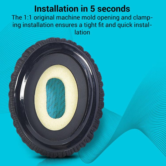 XDcase 1 par de almohadillas de repuesto de cuero proteico para auriculares con herramienta de apertura., For Bose OE2 / OE2i