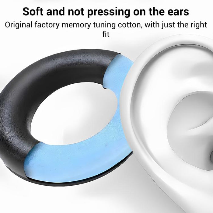 XDcase 1 par de almohadillas de repuesto de cuero proteico para auriculares con herramienta de apertura., For Bose QC45 / QCSE