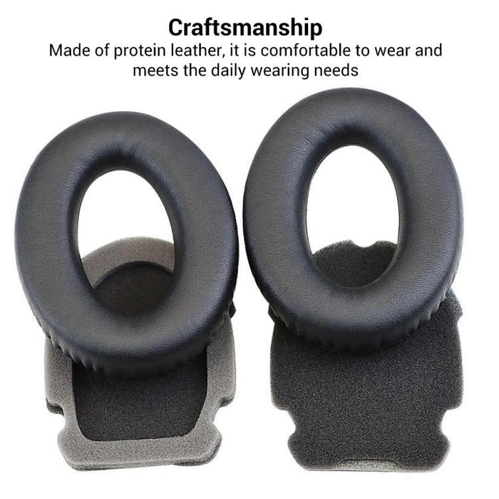 XDcase 1 par de almohadillas de repuesto de cuero proteico para auriculares con herramienta de apertura., For Bose Aviation Headset X / A10 / A20