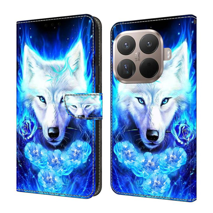 Funda para teléfono de cuero vegano pintado con efecto cristal, For Xiaomi 17T Pro 5G, For Xiaomi 17T 5G, For Xiaomi 17 Ultra, For Xiaomi 15T Pro 5G, For Xiaomi 15T 5G