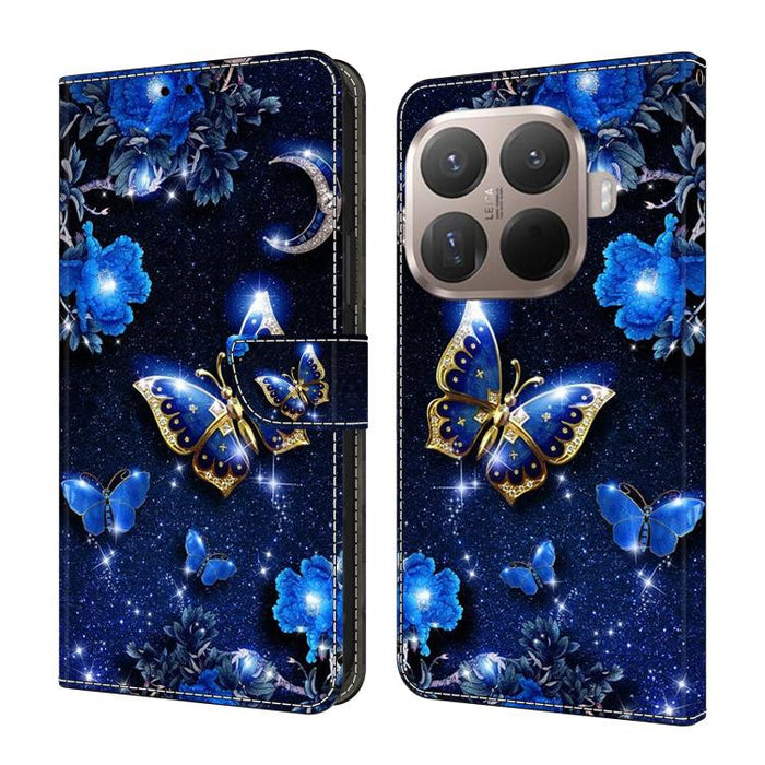 Funda para teléfono de cuero vegano pintado con efecto cristal, For Xiaomi 17T Pro 5G, For Xiaomi 17T 5G, For Xiaomi 17 Ultra, For Xiaomi 15T Pro 5G, For Xiaomi 15T 5G