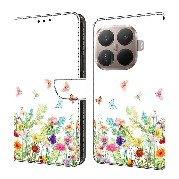 Funda para teléfono de cuero vegano pintado con efecto cristal, For Xiaomi 17T Pro 5G, For Xiaomi 17T 5G, For Xiaomi 17 Ultra, For Xiaomi 15T Pro 5G, For Xiaomi 15T 5G