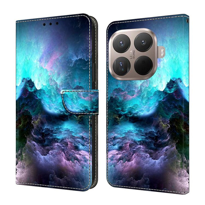 Funda para teléfono de cuero vegano pintado con efecto cristal, For Xiaomi 17T Pro 5G, For Xiaomi 17T 5G, For Xiaomi 17 Ultra, For Xiaomi 15T Pro 5G, For Xiaomi 15T 5G