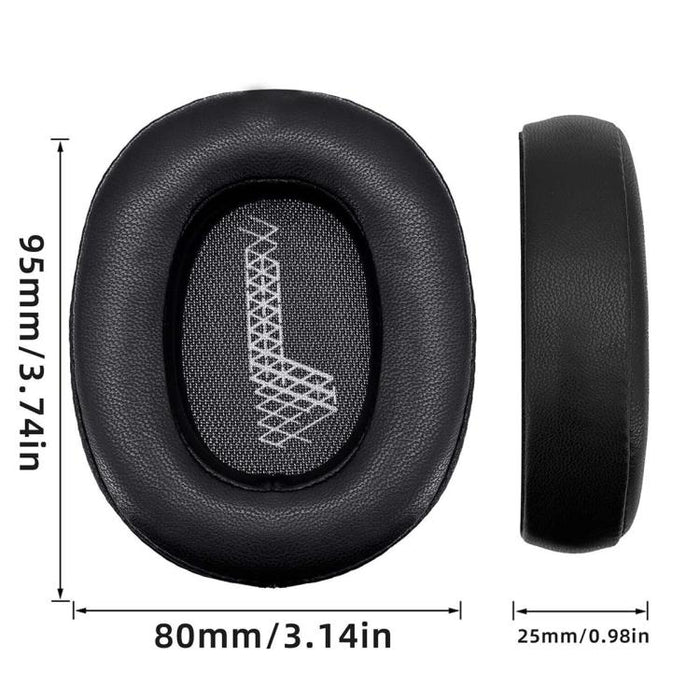 XDcase 1 par de almohadillas de repuesto para auriculares con herramienta de palanca, For JBL Live 650BTNC / 660NC / E65BTNC / Duet NC