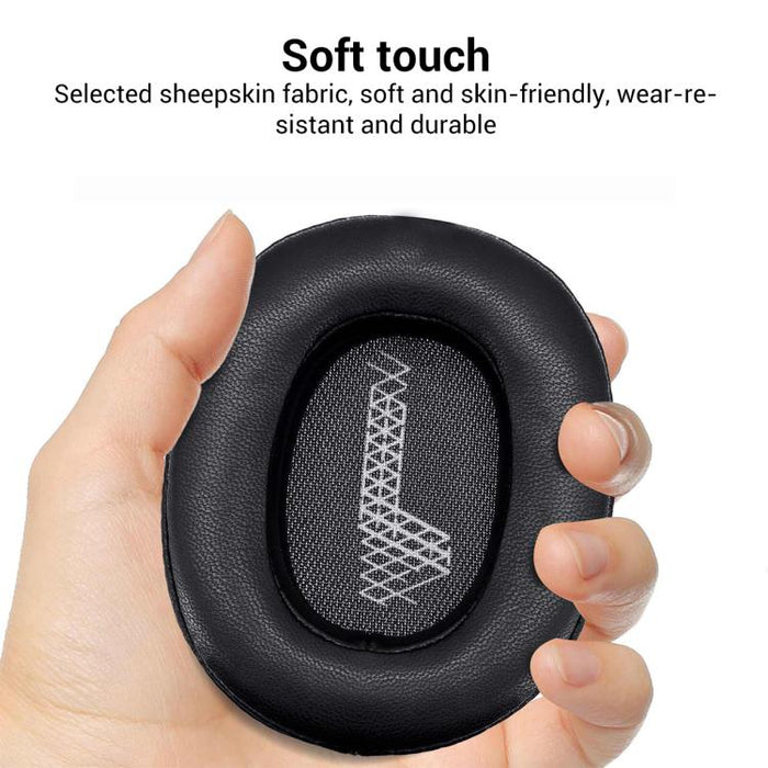 XDcase 1 par de almohadillas de repuesto para auriculares con herramienta de palanca, For JBL Live 650BTNC / 660NC / E65BTNC / Duet NC