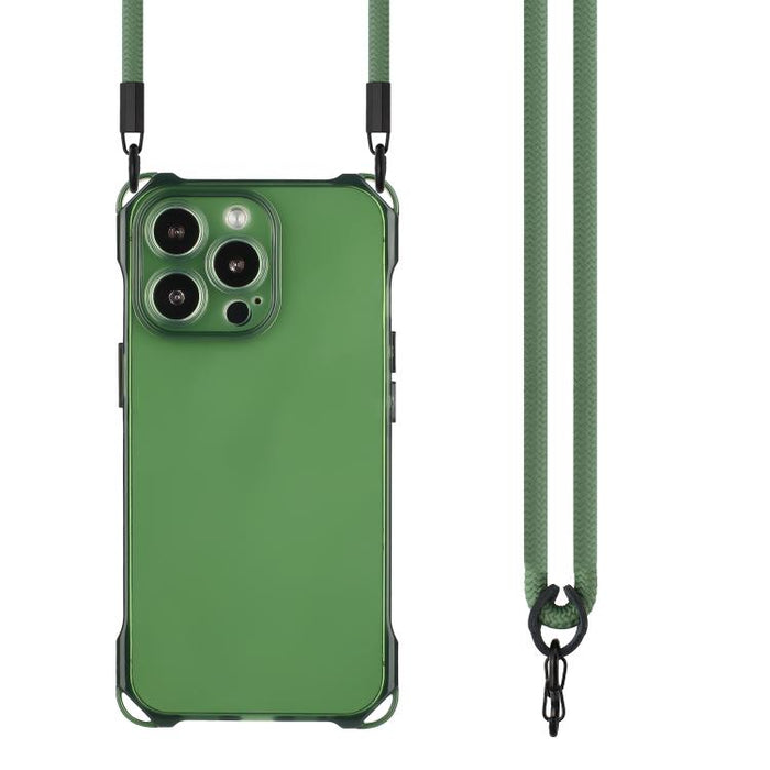 Funda protectora de TPU a prueba de golpes en las cuatro esquinas para teléfono, con cordón., For iPhone 17 Pro Max, For iPhone 17 Pro, For iPhone 17, For iPhone Air
