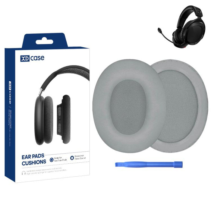 XDcase 1 par de almohadillas de repuesto para auriculares con herramienta de palanca, For HyperX Cloud Series