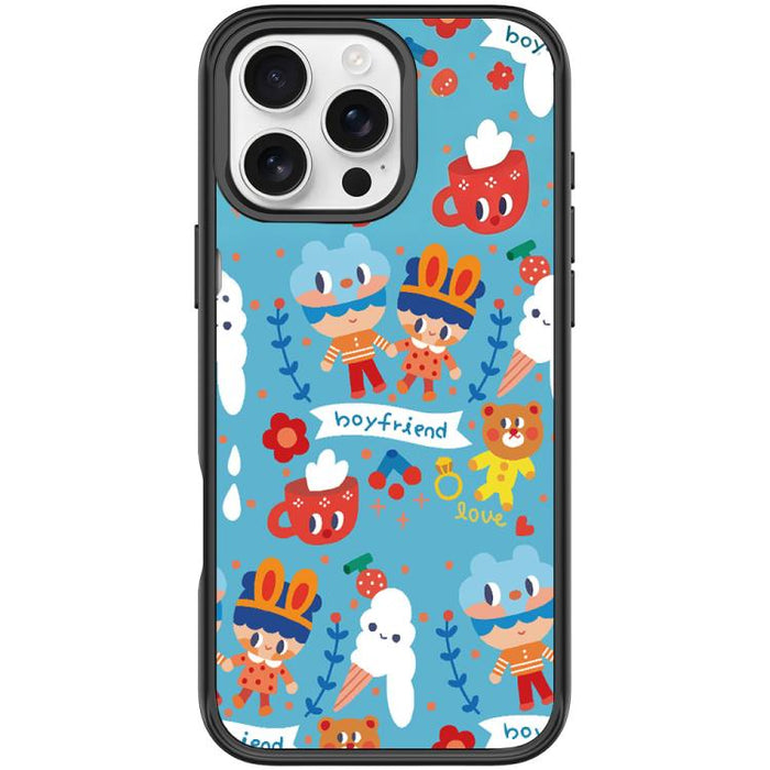 Funda magnética para teléfono con estampado de helado, For iPhone 17 Pro Max, For iPhone 17 Pro, For iPhone 17, For iPhone Air, For iPhone 16 Pro Max, For iPhone 16 Pro, For iPhone 15 Pro Max, For iPhone 15 Pro