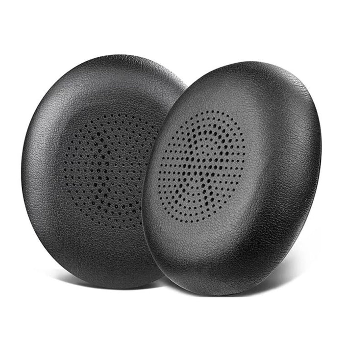 XDcase 1 par de almohadillas de cuero proteico para auriculares, pieza de repuesto con herramienta de palanca, For Jabra Elite 45h / Evolve2 65