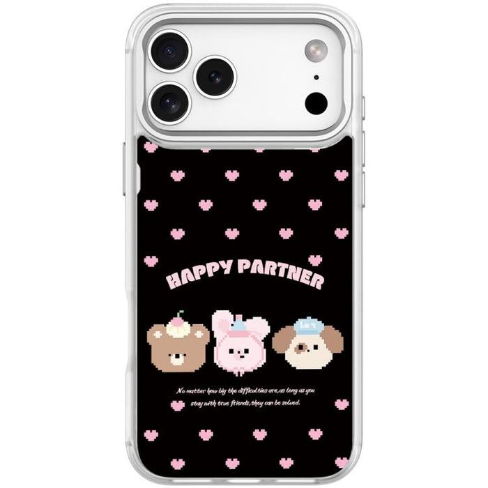 Funda magnética para teléfono con diseño de pareja feliz, For iPhone 17 Pro Max, For iPhone 17 Pro, For iPhone 17, For iPhone Air, For iPhone 16 Pro Max, For iPhone 16 Pro, For iPhone 15 Pro Max, For iPhone 15 Pro