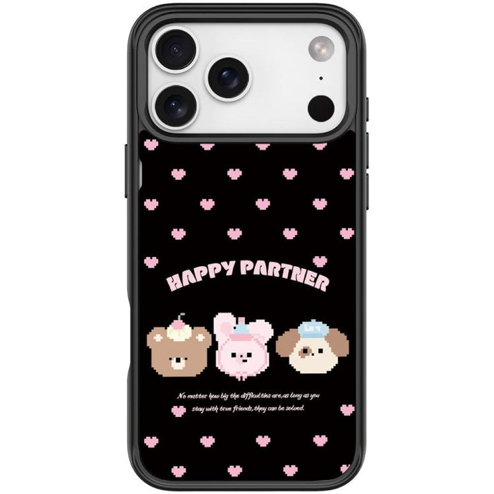 Funda magnética para teléfono con diseño de pareja feliz, For iPhone 17 Pro Max, For iPhone 17 Pro, For iPhone 17, For iPhone Air, For iPhone 16 Pro Max, For iPhone 16 Pro, For iPhone 15 Pro Max, For iPhone 15 Pro
