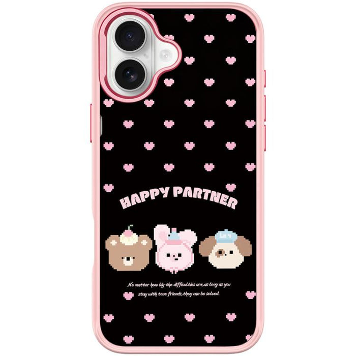 Funda magnética para teléfono con diseño de pareja feliz, For iPhone 17 Pro Max, For iPhone 17 Pro, For iPhone 17, For iPhone Air, For iPhone 16 Pro Max, For iPhone 16 Pro, For iPhone 15 Pro Max, For iPhone 15 Pro