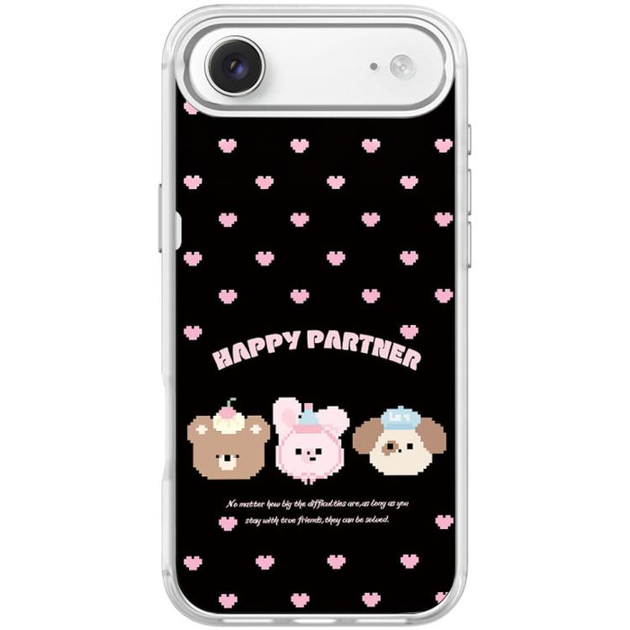 Funda magnética para teléfono con diseño de pareja feliz, For iPhone 17 Pro Max, For iPhone 17 Pro, For iPhone 17, For iPhone Air, For iPhone 16 Pro Max, For iPhone 16 Pro, For iPhone 15 Pro Max, For iPhone 15 Pro