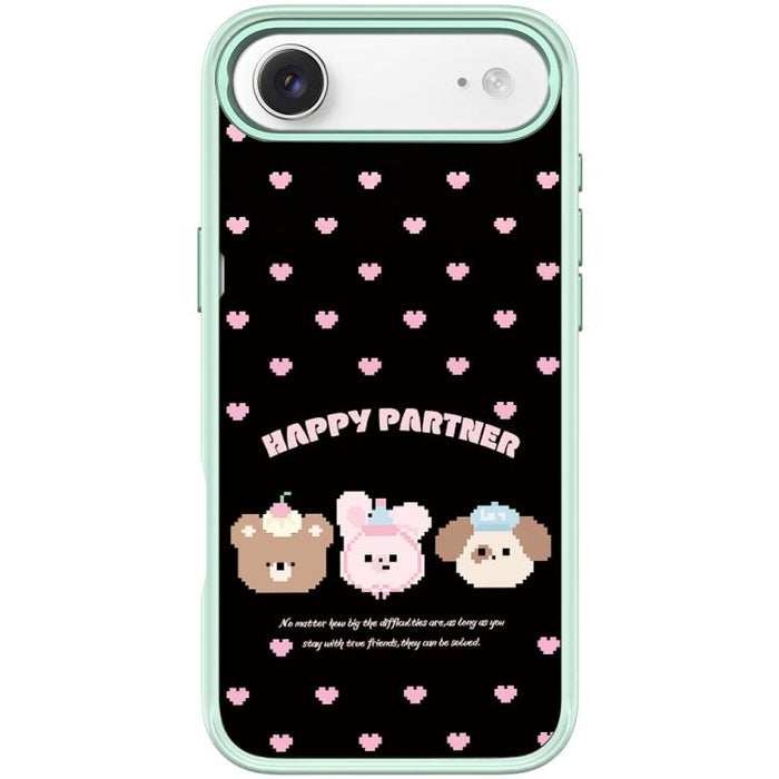 Funda magnética para teléfono con diseño de pareja feliz, For iPhone 17 Pro Max, For iPhone 17 Pro, For iPhone 17, For iPhone Air, For iPhone 16 Pro Max, For iPhone 16 Pro, For iPhone 15 Pro Max, For iPhone 15 Pro