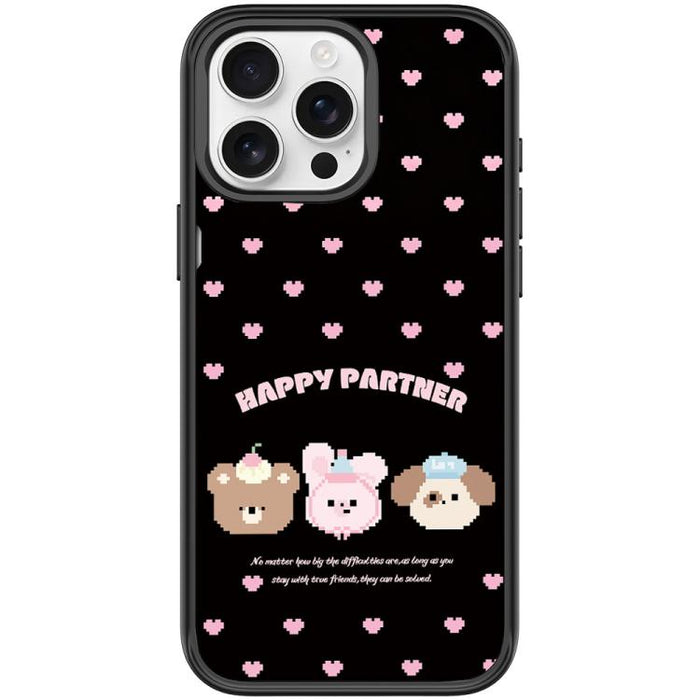Funda magnética para teléfono con diseño de pareja feliz, For iPhone 17 Pro Max, For iPhone 17 Pro, For iPhone 17, For iPhone Air, For iPhone 16 Pro Max, For iPhone 16 Pro, For iPhone 15 Pro Max, For iPhone 15 Pro
