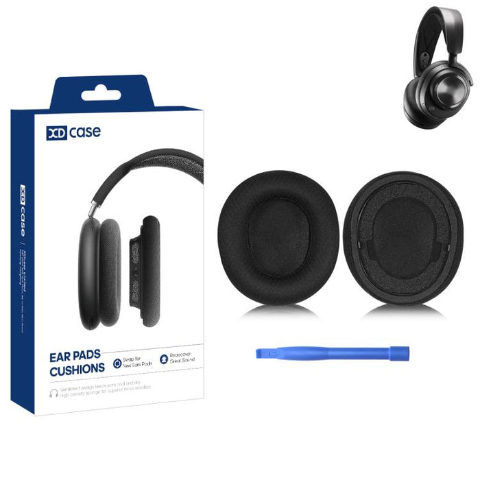XDcase 1 par de almohadillas de repuesto para auriculares con herramienta de palanca, For SteelSeries Arctis Nova Pro Wireless