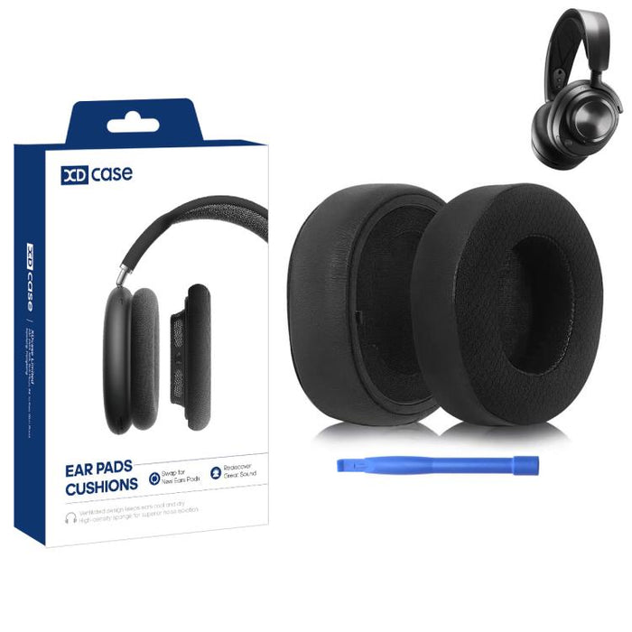 XDcase 1 par de almohadillas de repuesto para auriculares con herramienta de palanca, For SteelSeries Arctis Nova Pro Wireless