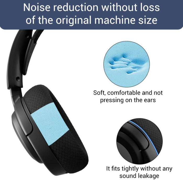 XDcase 1 par de almohadillas de repuesto para auriculares con herramienta de palanca, For SteelSeries Arctis Nova Pro Wireless