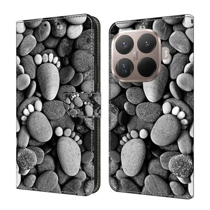 Funda para teléfono de cuero vegano pintado con efecto cristal, For Xiaomi 17 Ultra, For Xiaomi 15T Pro, For Xiaomi 15T, For Xiaomi 15 Pro