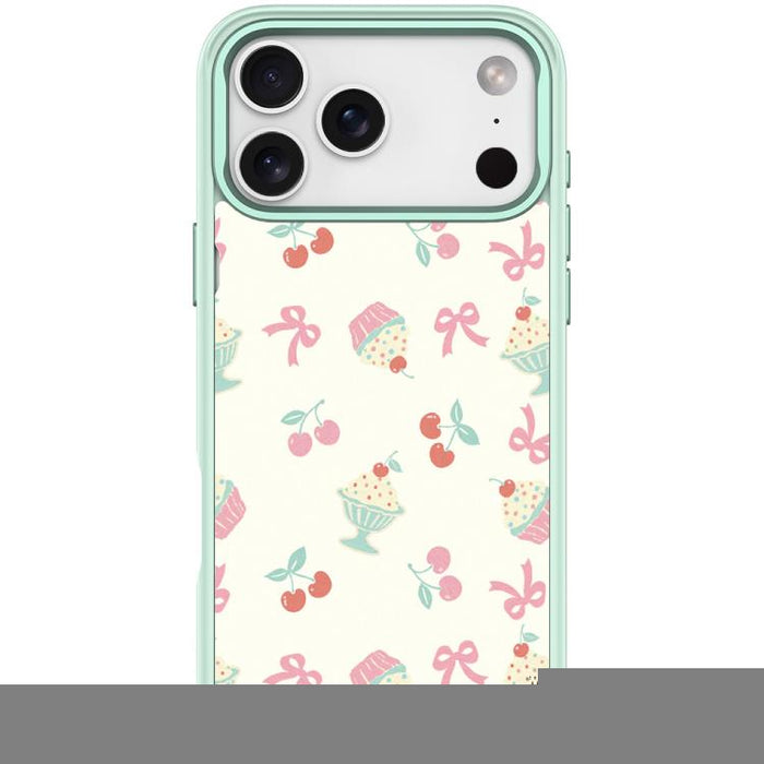 Funda magnética para teléfono con diseño de pastel de cerezas, For iPhone 17 Pro Max, For iPhone 17 Pro, For iPhone 17, For iPhone Air, For iPhone 16 Pro Max, For iPhone 16 Pro, For iPhone 15 Pro Max, For iPhone 15 Pro