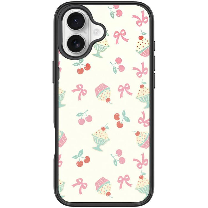 Funda magnética para teléfono con diseño de pastel de cerezas, For iPhone 17 Pro Max, For iPhone 17 Pro, For iPhone 17, For iPhone Air, For iPhone 16 Pro Max, For iPhone 16 Pro, For iPhone 15 Pro Max, For iPhone 15 Pro