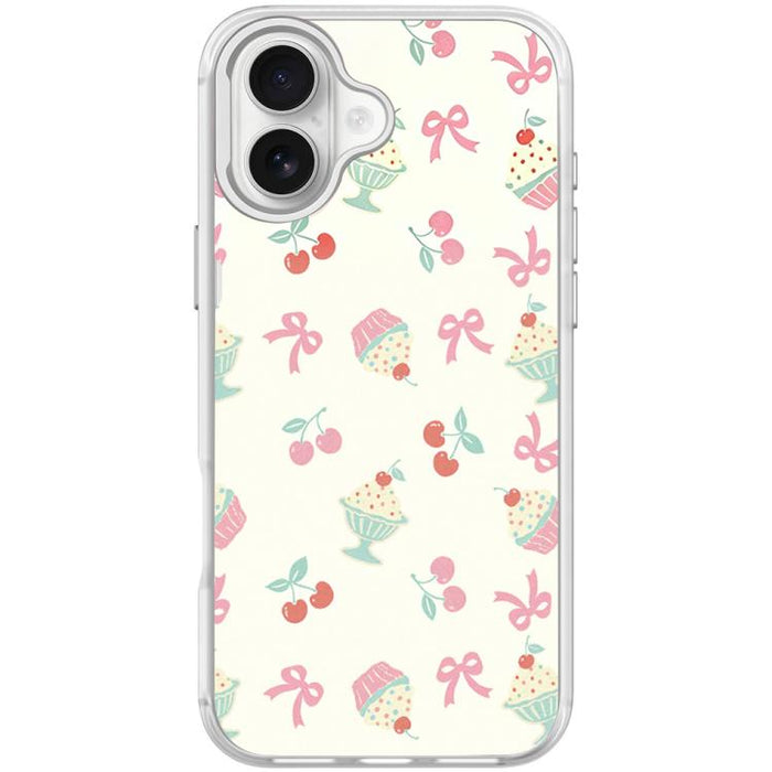 Funda magnética para teléfono con diseño de pastel de cerezas, For iPhone 17 Pro Max, For iPhone 17 Pro, For iPhone 17, For iPhone Air, For iPhone 16 Pro Max, For iPhone 16 Pro, For iPhone 15 Pro Max, For iPhone 15 Pro