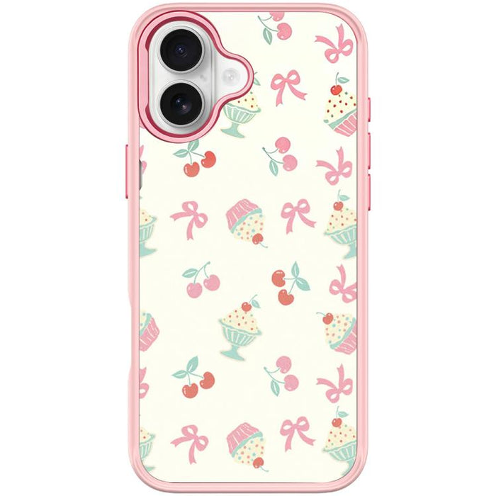 Funda magnética para teléfono con diseño de pastel de cerezas, For iPhone 17 Pro Max, For iPhone 17 Pro, For iPhone 17, For iPhone Air, For iPhone 16 Pro Max, For iPhone 16 Pro, For iPhone 15 Pro Max, For iPhone 15 Pro