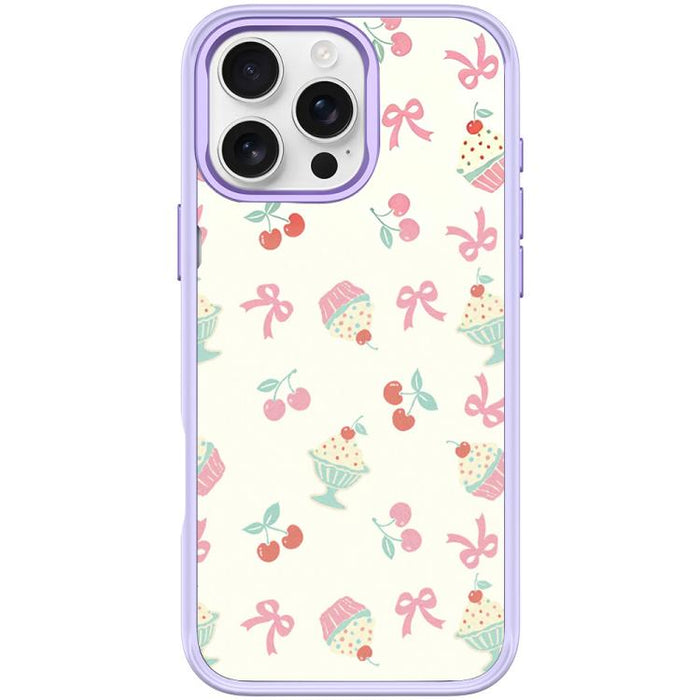 Funda magnética para teléfono con diseño de pastel de cerezas, For iPhone 17 Pro Max, For iPhone 17 Pro, For iPhone 17, For iPhone Air, For iPhone 16 Pro Max, For iPhone 16 Pro, For iPhone 15 Pro Max, For iPhone 15 Pro