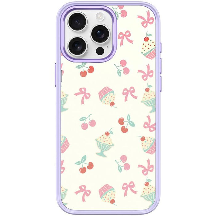 Funda magnética para teléfono con diseño de pastel de cerezas, For iPhone 17 Pro Max, For iPhone 17 Pro, For iPhone 17, For iPhone Air, For iPhone 16 Pro Max, For iPhone 16 Pro, For iPhone 15 Pro Max, For iPhone 15 Pro