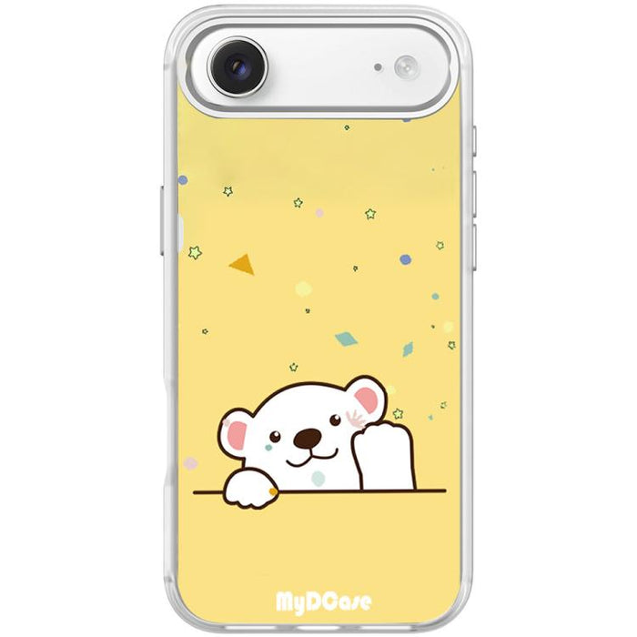 Funda magnética para teléfono con estampado de osito saludando, For iPhone 17 Pro Max, For iPhone 17 Pro, For iPhone 17, For iPhone Air, For iPhone 16 Pro Max, For iPhone 16 Pro, For iPhone 15 Pro Max, For iPhone 15 Pro