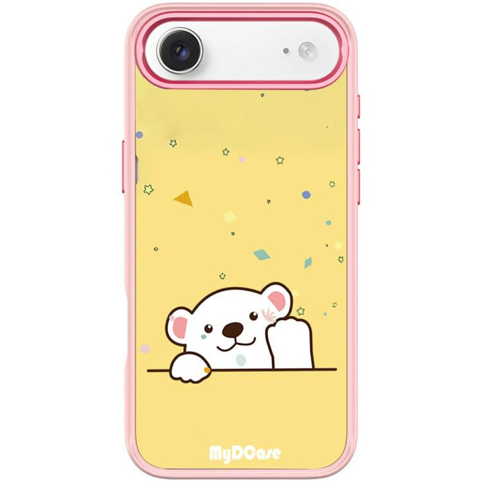 Funda magnética para teléfono con estampado de osito saludando, For iPhone 17 Pro Max, For iPhone 17 Pro, For iPhone 17, For iPhone Air, For iPhone 16 Pro Max, For iPhone 16 Pro, For iPhone 15 Pro Max, For iPhone 15 Pro