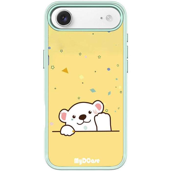 Funda magnética para teléfono con estampado de osito saludando, For iPhone 17 Pro Max, For iPhone 17 Pro, For iPhone 17, For iPhone Air, For iPhone 16 Pro Max, For iPhone 16 Pro, For iPhone 15 Pro Max, For iPhone 15 Pro