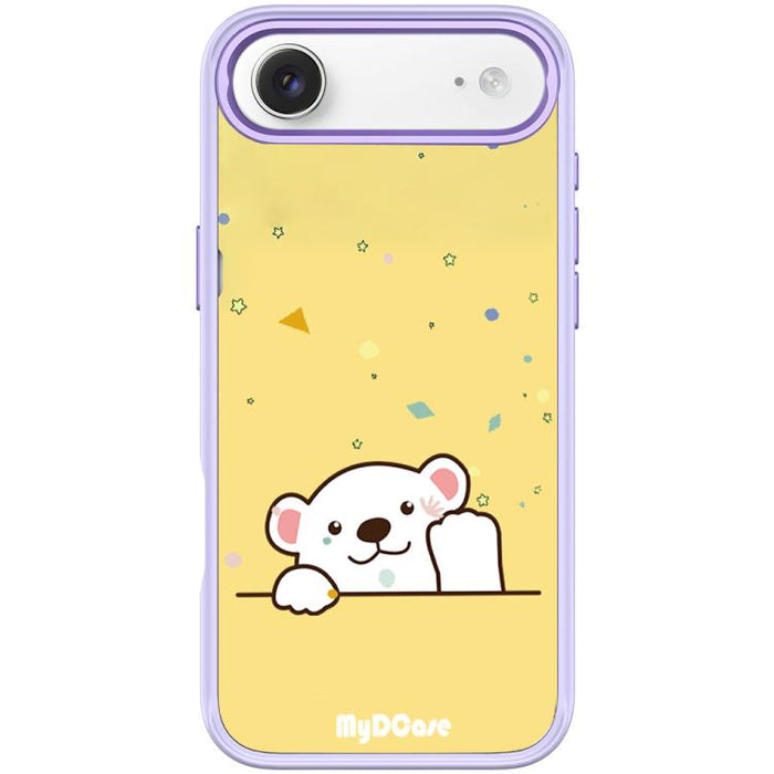 Funda magnética para teléfono con estampado de osito saludando, For iPhone 17 Pro Max, For iPhone 17 Pro, For iPhone 17, For iPhone Air, For iPhone 16 Pro Max, For iPhone 16 Pro, For iPhone 15 Pro Max, For iPhone 15 Pro
