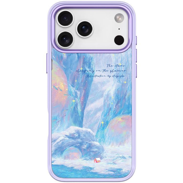 Funda magnética para teléfono con estampado de casa roja glaciar, For iPhone 17 Pro Max, For iPhone 17 Pro, For iPhone 17, For iPhone Air, For iPhone 16 Pro Max, For iPhone 16 Pro, For iPhone 15 Pro Max, For iPhone 15 Pro
