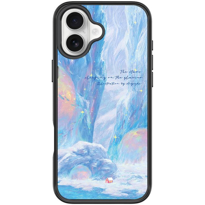 Funda magnética para teléfono con estampado de casa roja glaciar, For iPhone 17 Pro Max, For iPhone 17 Pro, For iPhone 17, For iPhone Air, For iPhone 16 Pro Max, For iPhone 16 Pro, For iPhone 15 Pro Max, For iPhone 15 Pro