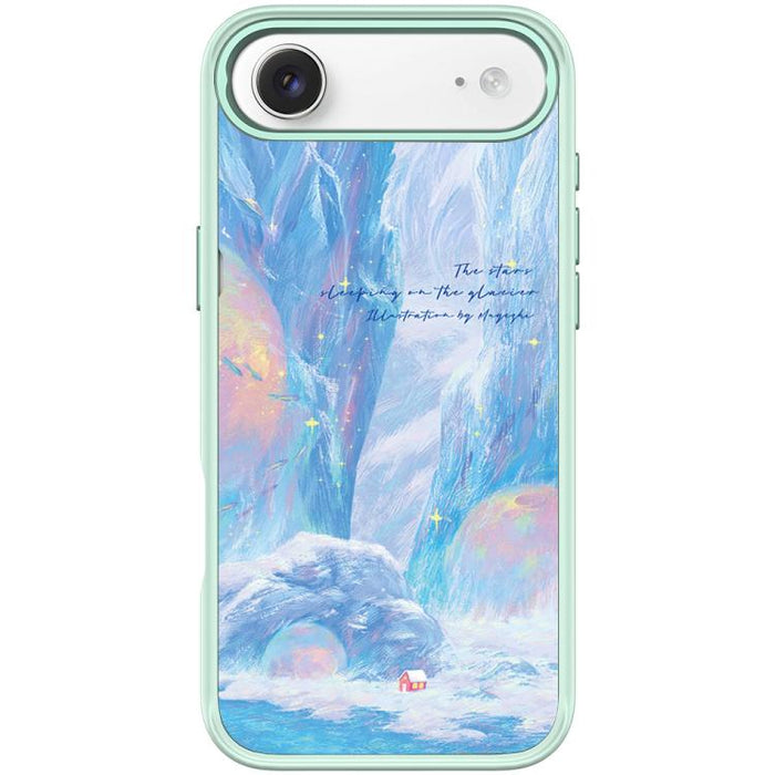 Funda magnética para teléfono con estampado de casa roja glaciar, For iPhone 17 Pro Max, For iPhone 17 Pro, For iPhone 17, For iPhone Air, For iPhone 16 Pro Max, For iPhone 16 Pro, For iPhone 15 Pro Max, For iPhone 15 Pro