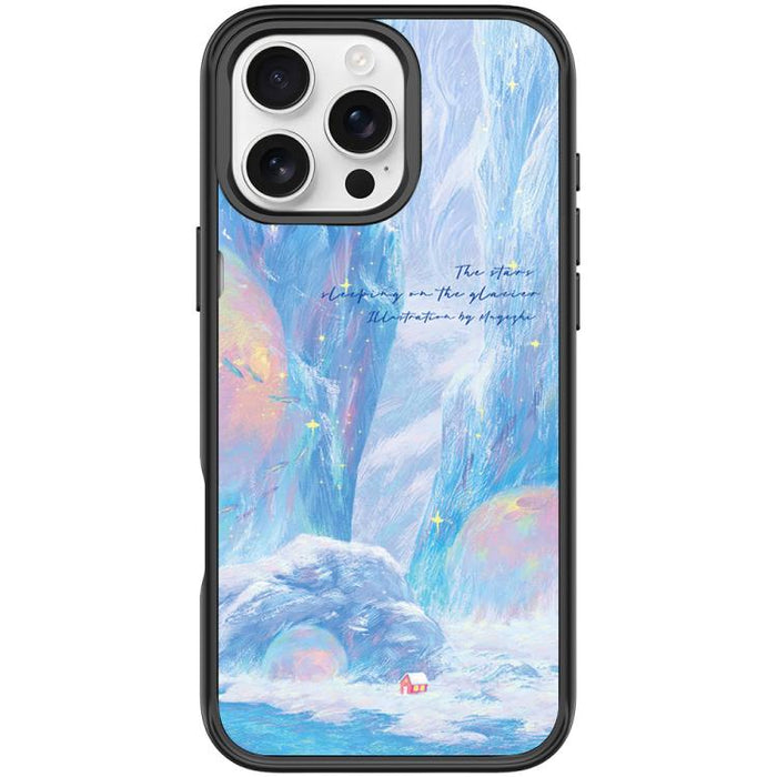 Funda magnética para teléfono con estampado de casa roja glaciar, For iPhone 17 Pro Max, For iPhone 17 Pro, For iPhone 17, For iPhone Air, For iPhone 16 Pro Max, For iPhone 16 Pro, For iPhone 15 Pro Max, For iPhone 15 Pro