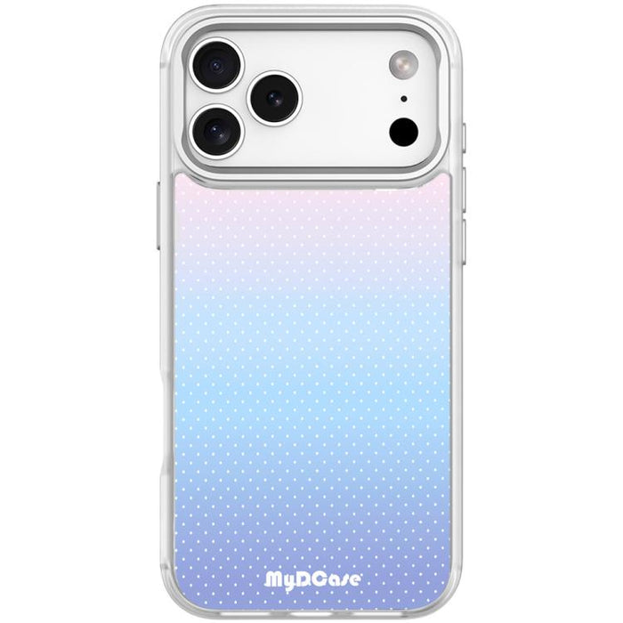 Funda magnética para teléfono con estampado de puntos azul cielo, For iPhone 17 Pro Max, For iPhone 17 Pro, For iPhone 17, For iPhone Air, For iPhone 16 Pro Max, For iPhone 16 Pro, For iPhone 15 Pro Max, For iPhone 15 Pro