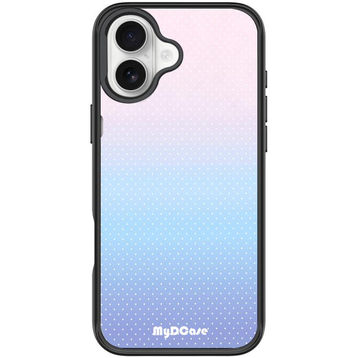 Funda magnética para teléfono con estampado de puntos azul cielo, For iPhone 17 Pro Max, For iPhone 17 Pro, For iPhone 17, For iPhone Air, For iPhone 16 Pro Max, For iPhone 16 Pro, For iPhone 15 Pro Max, For iPhone 15 Pro