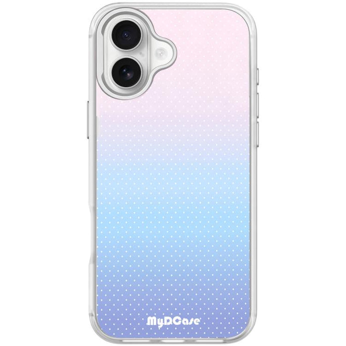 Funda magnética para teléfono con estampado de puntos azul cielo, For iPhone 17 Pro Max, For iPhone 17 Pro, For iPhone 17, For iPhone Air, For iPhone 16 Pro Max, For iPhone 16 Pro, For iPhone 15 Pro Max, For iPhone 15 Pro