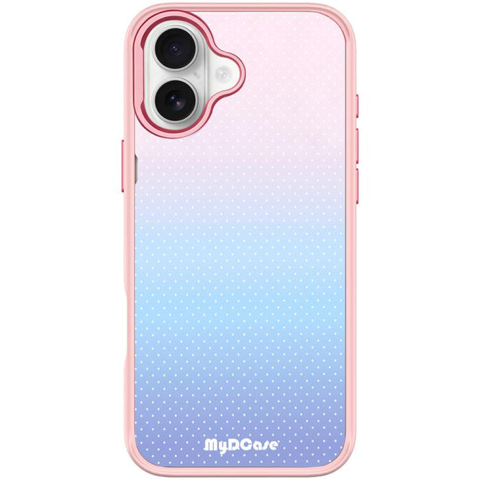 Funda magnética para teléfono con estampado de puntos azul cielo, For iPhone 17 Pro Max, For iPhone 17 Pro, For iPhone 17, For iPhone Air, For iPhone 16 Pro Max, For iPhone 16 Pro, For iPhone 15 Pro Max, For iPhone 15 Pro